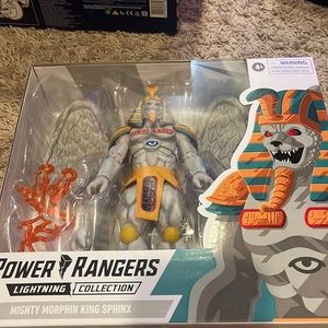 Power Rangers lightning collection mighty Morphin king Sphinx